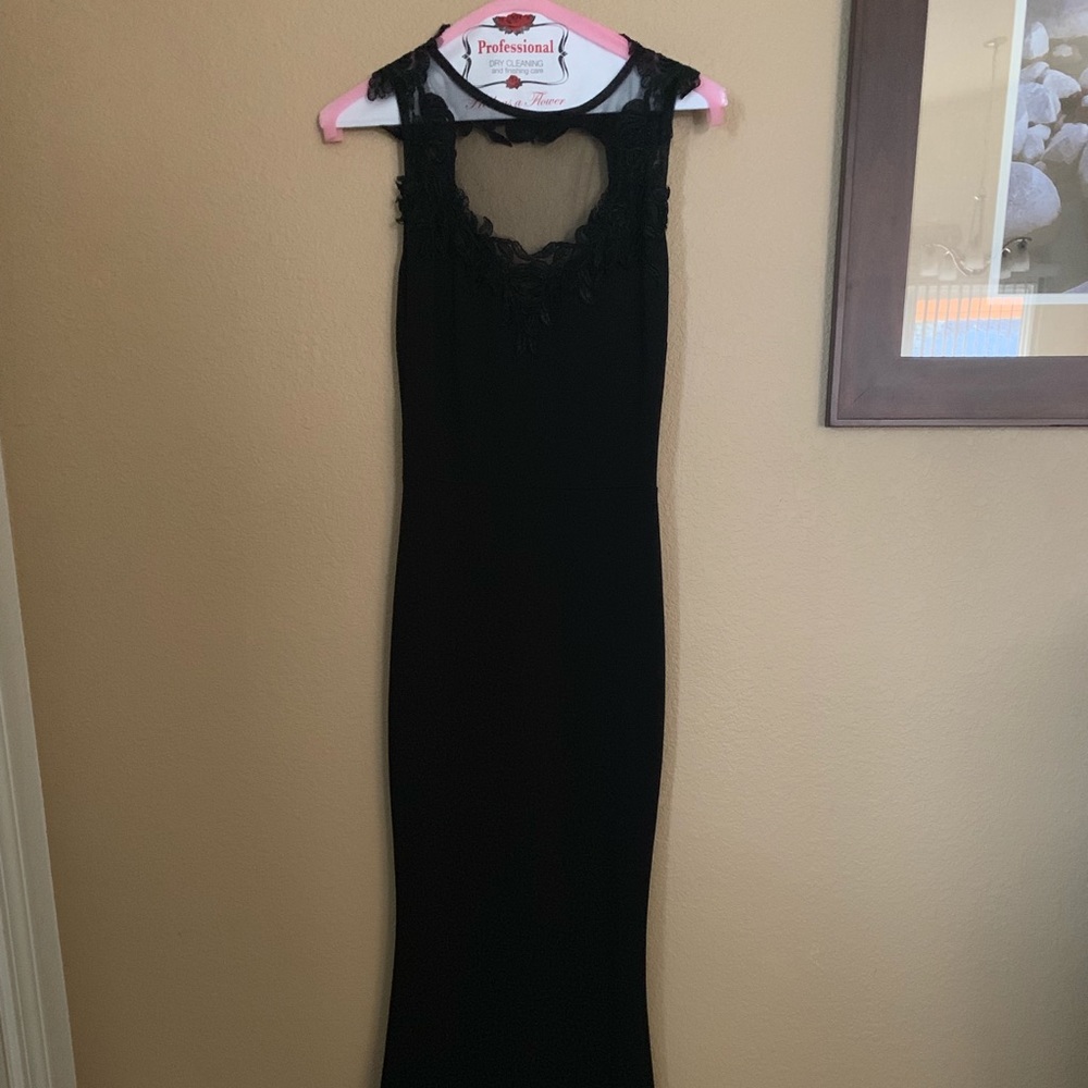 Black Windsor Mermaid / Prom Dress Dry Cle… Gem